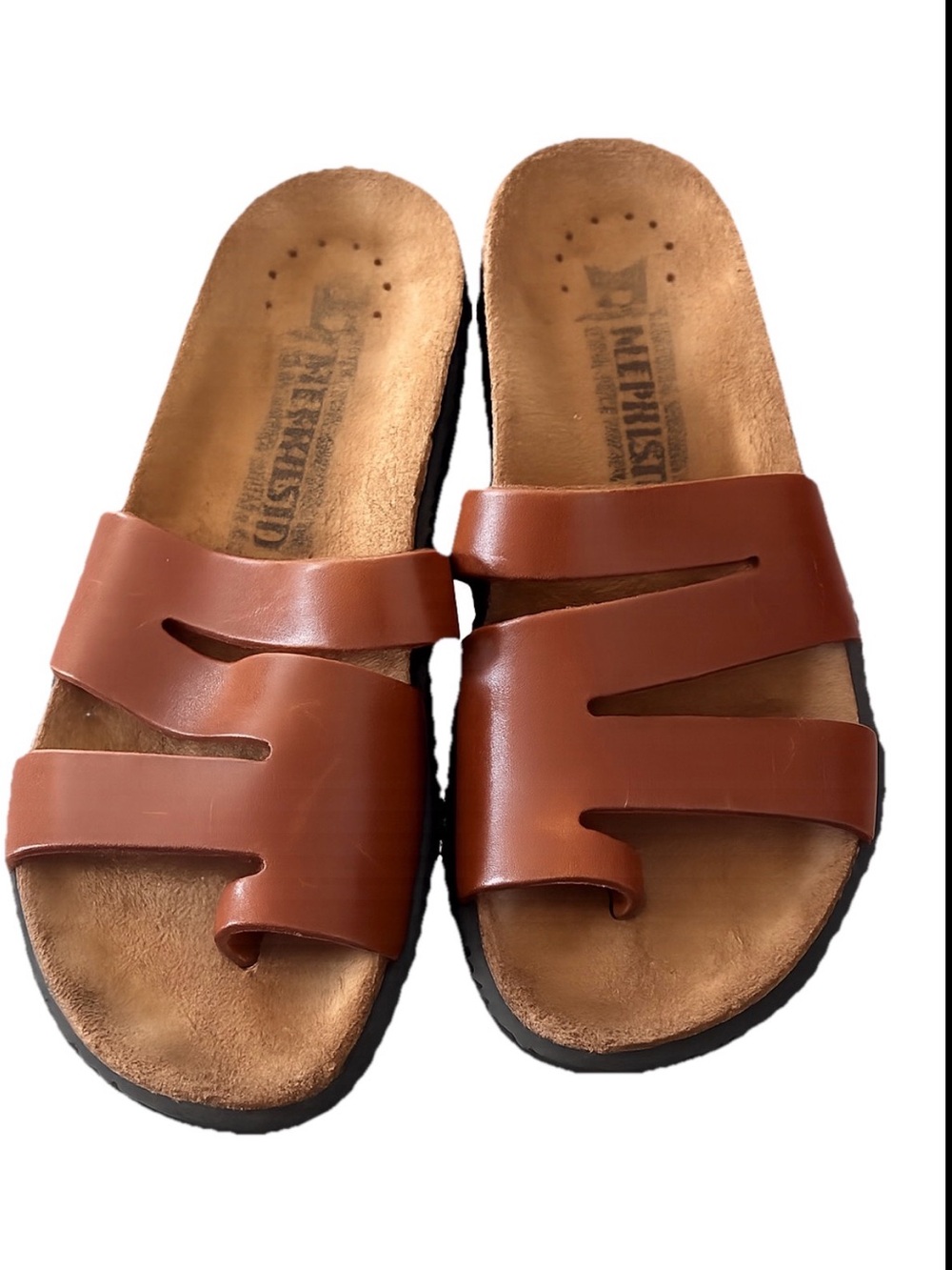 Mephisto “Helen” Cork Sandals Air Relax